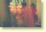 Церемония абхишеки Божеств Шри Шри Гаура-Нитай  (7.09.2004)
